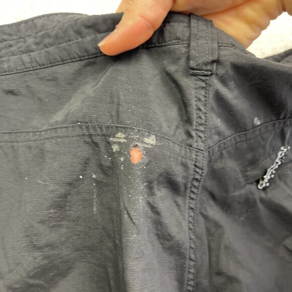 The North Face Exploration Convertible Tech Trousers Hike Wom Size 8 Short Read - Picture 9 of 13